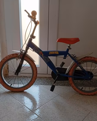 bicicletta bambino spiderman