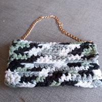 pochette in fettuccia di polyestere 