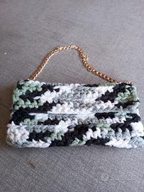 pochette in fettuccia di polyestere 