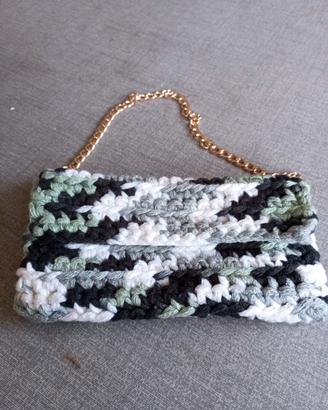 pochette in fettuccia di polyestere 