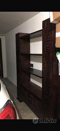 Mobile libreria legno massello