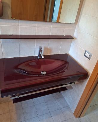 mobile bagno con specchiera