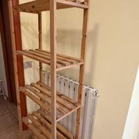 Scaffale leggero legno