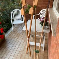 Coppia di Trampoli in Legno (Due Set Distinti)