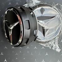 Coprimozzo Mercedes nuovo nero opaco