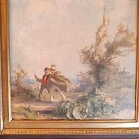 Quadro -FRITZ GEYER - Olio su Faesite -