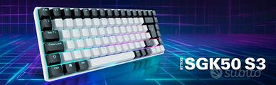 Tastiera SKILLER SGK50 S3 Black Tasti Switch