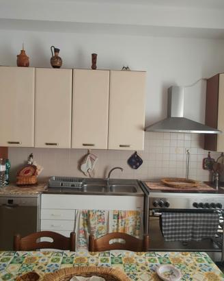 Cucina componibile con elettrodomestici