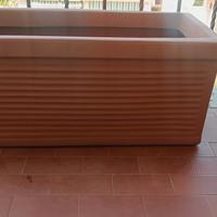 6 vasi in plastica dura