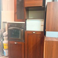 Cucina classica in arte povera