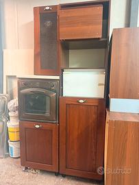 Cucina classica in arte povera