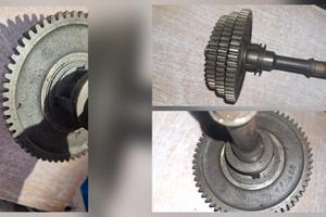 cambio a 3 marce dei modelli Vespa Smallframe