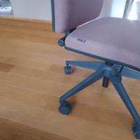 sedia da ufficio senza braccioli