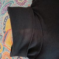 maglia a collo alto in cotone 100%