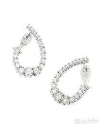 Orecchini DD in oro e diamanti