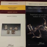Cataloghi argenti, gioielli antichi e curiosità