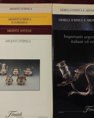 Cataloghi argenti, gioielli antichi e curiosità