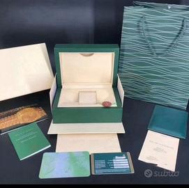 Set Completo Box Rolex + Accessori e Shopper