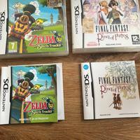 Zelda Final fantasy nintendo Ds