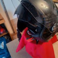 Casco Moto Scooter One doppia visiera tg.L