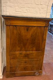 Secrétaire a ribalta Luigi Filippo 1840 /cassetton