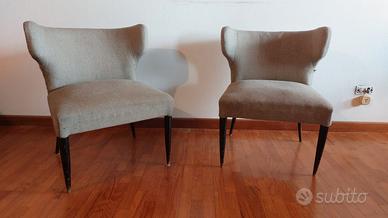 Poltroncine vintage anni ’50/’60 – design italiano