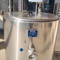 Polivalente da 200 lt a gas per formaggi e ricotta