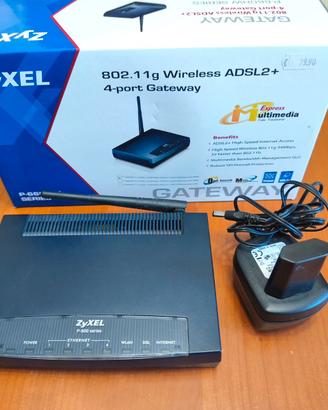 Router ZYXEL P-660HW Nuovo mai usato perfetto