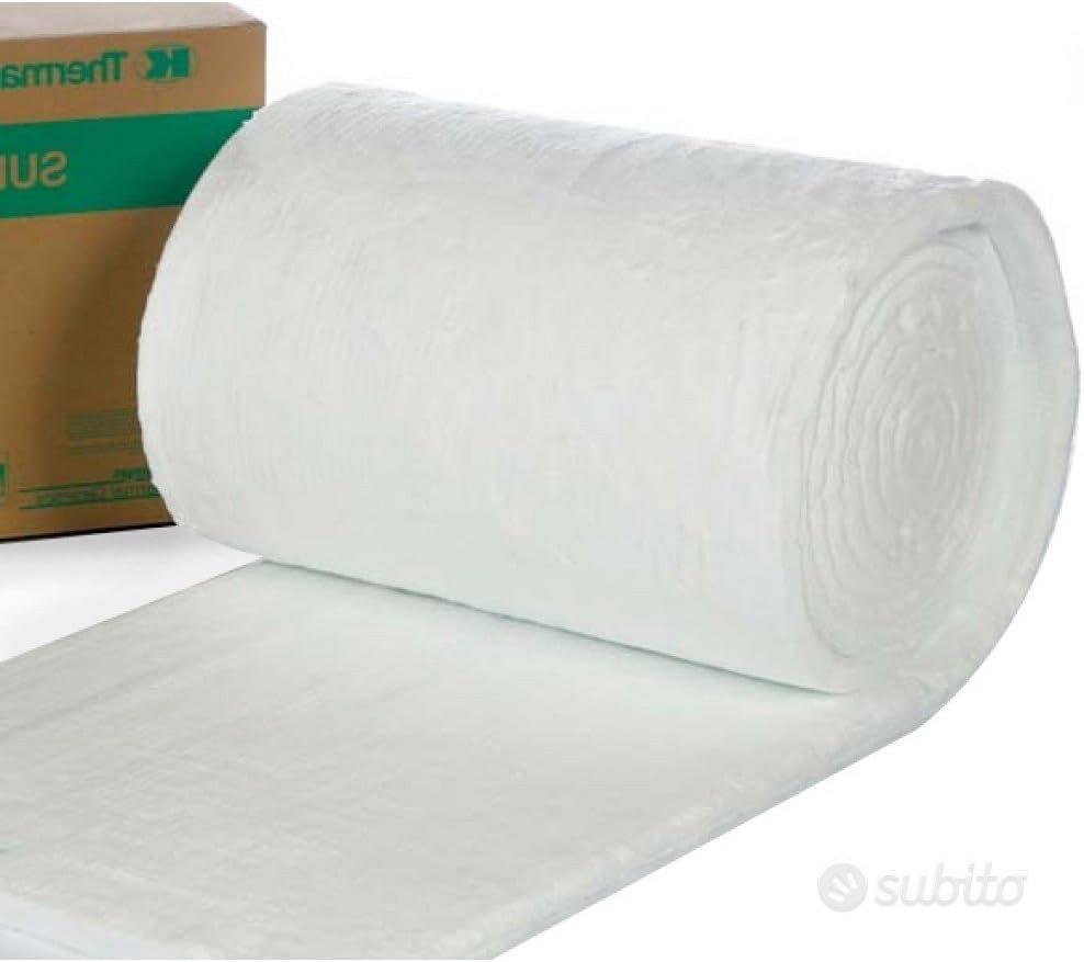 Spugna Ceramica Per Camini Bioetanolo - 30x10x3 Cm, Fibra Ceramica, Aumenta Tempo Combustione - Foto 4