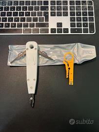 Pinza Punzonatura + Taglia Cavo X Frutti Lan RJ45