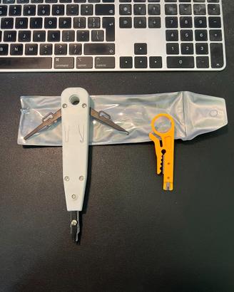 Pinza Punzonatura + Taglia Cavo X Frutti Lan RJ45