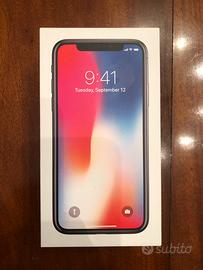 Apple iPhone X 64 GB nero