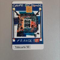 Scheda telefonica Coupe du Monde France 1998