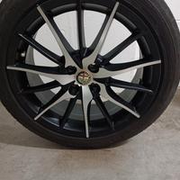 Cerchi da 17, con gomme estive,