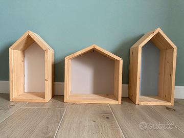 Mensole quadretti ARTIGIANALI camera bambini