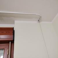 Carrello tenda in alluminio da soffitto