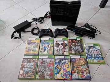 Xbox 360 + Kinect + 9 giochi
