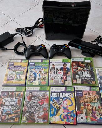 Xbox 360 + Kinect + 9 giochi