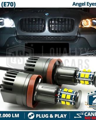 ANGEL EYES LED BMW X5 E70 Posizioni Bianche 120W