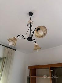 Lampadario 3 luci