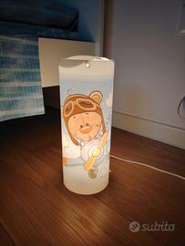 Lampada abatjour per cameretta