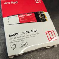 WD Red SA500 NAS SATA SSD M.2 2280 2TB