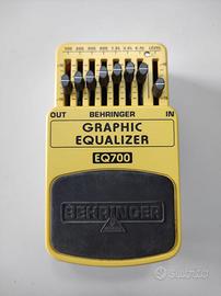 Behringer EQ700 Equalizzatore Grafico 7 Bande