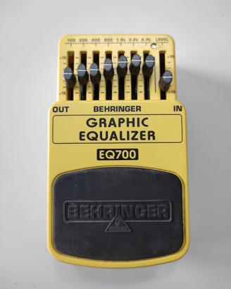 Behringer EQ700 Equalizzatore Grafico 7 Bande
