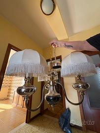 Lampadario a tre bracci