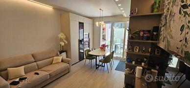 CIVITANOVA M.TRILOCALE CON GIARDINO, GARAGE,P.AUTO