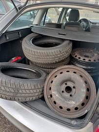 pneumatici 185/65 R15 88T Hankook/Feuvert + cerchi