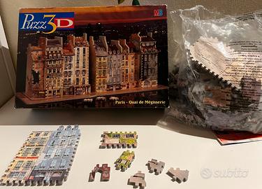 Puzzle 3D Paris - Quai de megisserie