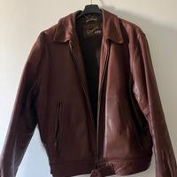 Giubbotto da motociclista Steward. 100% pelle