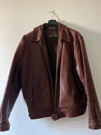 Giubbotto da motociclista Steward. 100% pelle